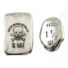 Image 2 : 3.5oz Lot Total! RSSC .999 Silver Bars. 2pcs. (Tax Exempt)
