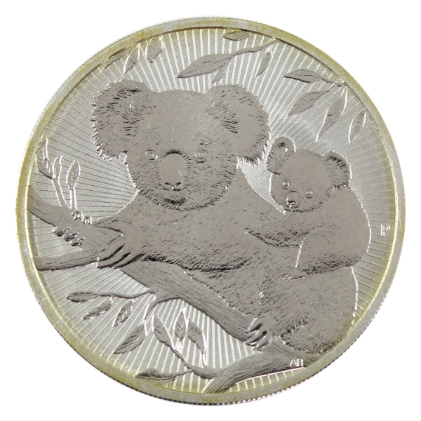2oz Australia 2018 $2 Koala .9999 Fine Silver Round (Tax Exempt)