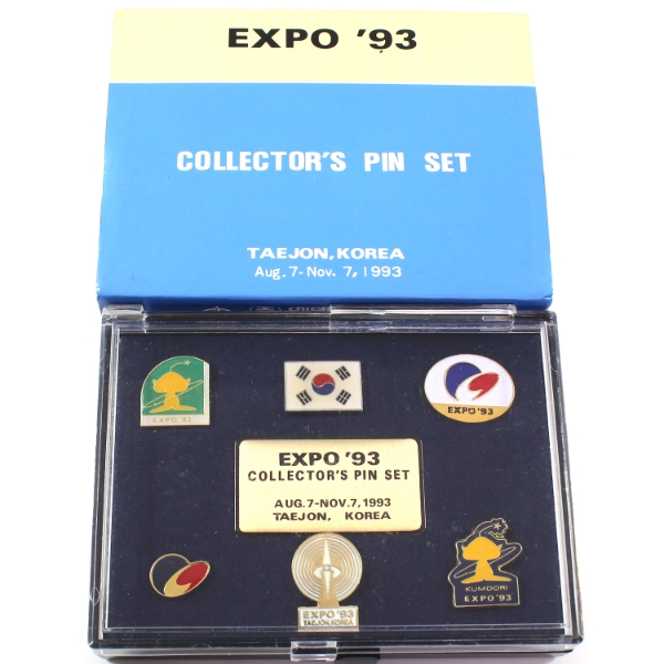 South Korea 1993 Expo '93 Collector's Pin Set