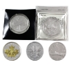 Image 1 : 2011-2015 $10 1/2oz .9999 Fine Silver Coins. 5pcs. (Tax Exempt)