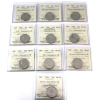Image 1 : 25-cent 1992 NBU ICCS MS64 to MS67. 10pcs. 