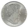 Image 2 : 10oz 2017 $50 Magnificent Maple Leaves .9999 Fine Silver Coin (Tax Exempt)