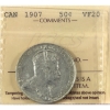 Image 1 : 50-cent 1907 ICCS VF20