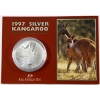Australia Silver 1997 $1 Kangaroo 1oz .999 Fine Silver (Tax Exempt)