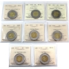 Image 1 : $2 2016-2019 ICCS MS64. 8pcs