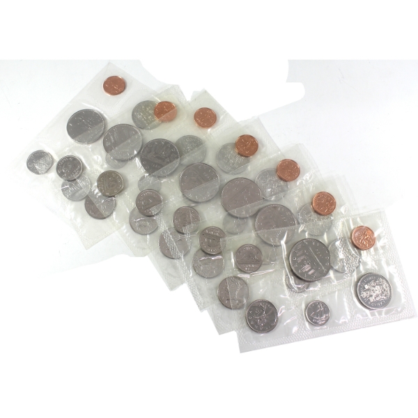 7x Group Lot of 1980-1986 Proof Like Sets. 7pcs.