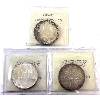 Image 2 : Silver $1 1966 Large Beads ICCS MS65. 3pcs.