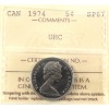 Image 1 : 5-cent 1974 ICCS SP67 UHC
