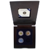 Image 1 : 2011-2012 $5 Full Moons Sterling Silver & Niobium Coin Set