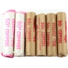 Image 1 : 1977-1978 1-cent Rolls of 50pcs. 6 Rolls.