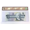 Image 2 : BC-56c-i-N1-iii 1986 $5 3 Digit RADAR ANB3273723 BCS GEM UNC65 Original Bonin-Thiessen