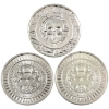 Image 2 : 4oz Lot Total! 2oz No Prey No Pay Pirate Ship & 2x 1oz Paradigm Failure Shield Fine Silver Rounds