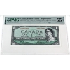Image 1 : BC-37aA RA3 1954 $1 *A/A Replacement, Modified Portrait PMG AU55 EPQ Beattie-Coyne SN: *A/A0075691