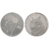 Image 1 : 2x 1oz 2014 Silver Shiba Inu Dogecoin Crypto Bitpay & 2023 Niue $2 The Smurfs Fine Silver Rounds 