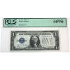 Image 1 : USA 1928-A FR#1601 $1 Note PCGS CUNC64 PPQ Woods-Mellon SN: F87935199B