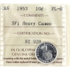 Image 1 : 10-cent 1953 SF ICCS PL65 HC