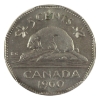 Image 2 : 5-cent 1960 Bald Beaver ICCS MS64