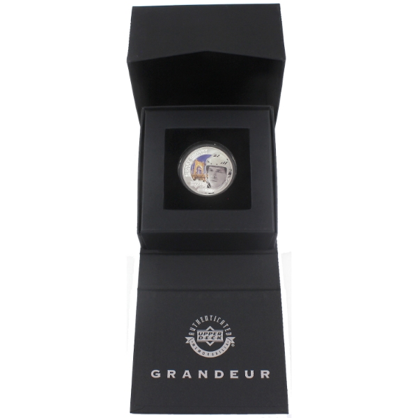 Cook Islands Silver 2017 $5 Upper Deck Grandeur - Sidney Crosby 1oz .999 Fine Silver Coin