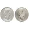 Image 2 : 2015 & 2016 Canada Grey Wolf Series Fine Silver Coins. 2pcs. (Tax Exempt)