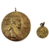 Image 1 : Pair of German 1897 100th Anniversary of the Birth of Kaiser Wilhelm I Medals 2pcs