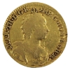 Image 2 : Austrian Netherlands Gold 1753R Maria Theresa 1/2 Souverain D'or Very Fine