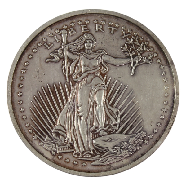 5oz Saint-Gaudens .999 Fine Silver Round (Tax Exempt)