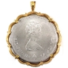 Image 2 : 1973 $10 Montreal Olympics Sterling Silver Coin in Bezel