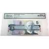 Image 1 : BC-56aS 1986 $5 SPECIMEN Legacy GEM UNC66 PPQ Crow-Bouey SN:ENA0000000 #0706