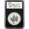 Image 1 : 1oz 2012 $5 Silver Maple Leaf .9999 Fine Silver Coin w/ Titanic Privy Mark (Tax Exempt)