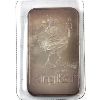 Image 2 : 1oz Johnson Matthey-'King Koil' Reverse .999 Silver Bar SN: 004698 *Scarce!* (Tax Exempt)