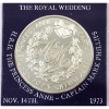 Image 2 :  1973 Royal Wedding of Princess Anne & Captain Mark Phillips Sterling Silver Commemorative Medal