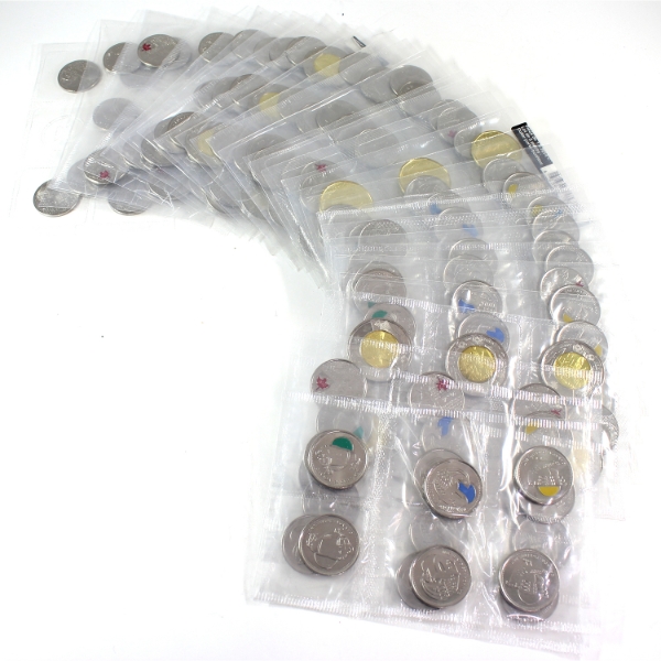 Bulk Lot of Brilliant Uncirculated Proof Like Sets, Mostly 25-cent Sets. 32pcs.