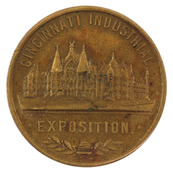 USA 1928 Cincinnati Industrial Expo Good Luck Piece