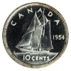 Image 2 : 10-cent 1954 ICCS PL65 UHC 