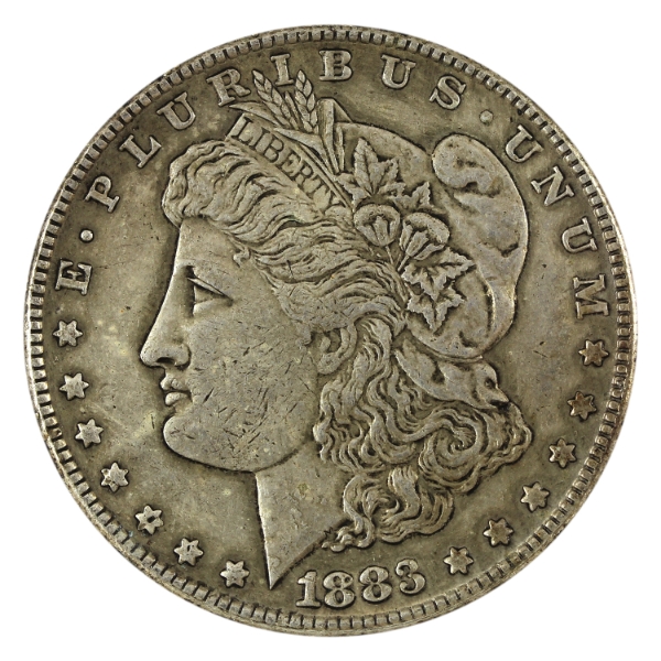 USA Silver $1 1883-CC Extra Fine
