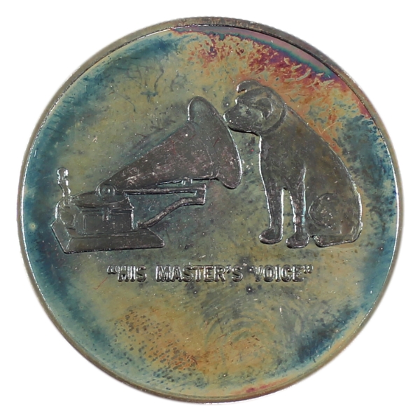 Sherritt Mint/RCA 1977 25 Years of Canadian TV Broadcasting 1oz-.999 Silver, 38mm (Tax Exempt)