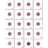 Image 8 : 1-cent 1859-2012 Bulk Collection in 8x 20-Pocket Sheets in 3 Ring Binder. 146pcs. 