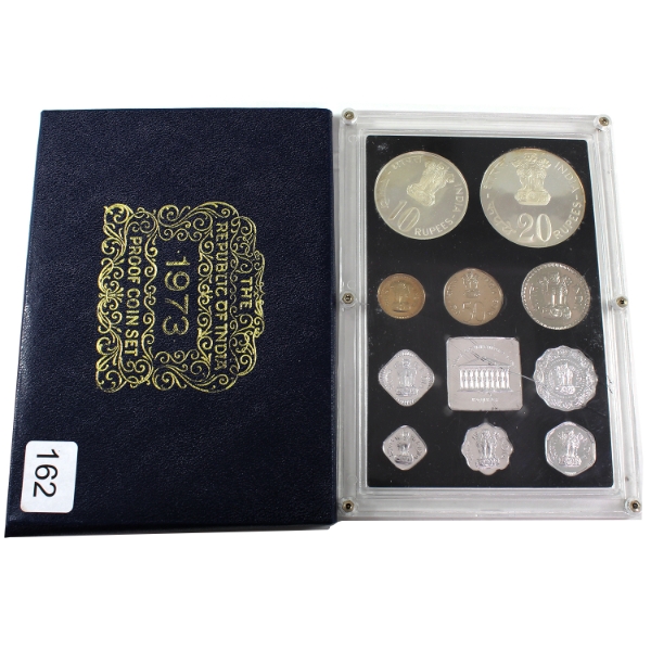 India 1973 11-Coin Proof Set