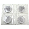 Image 2 : 4x 1oz 2004 $5 SML Aquarius Privy .9999 Fine Silver in Sealed Sheet. 4pcs (Tax Exempt)