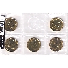 Image 1 : ERROR 2014 $1 Lucky Loonie 5-Piece Circulation Pack w/ 1x Flipped Coin in Mint Plastic