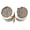 Image 1 : Rolls 50-cent 1989 & 1991 Rolls of 25pcs. 2 Rolls