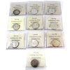 Image 2 : 25-cent 1955-1968 ICCS MS63 to PL66. 10pcs. 