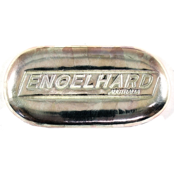 2oz Engelhard Australia .999+ Silver Modern Poured Bar (Tax Exempt)