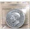 Image 1 : Silver $1 1947 Pointed 7, Quad HP ICCS MS62