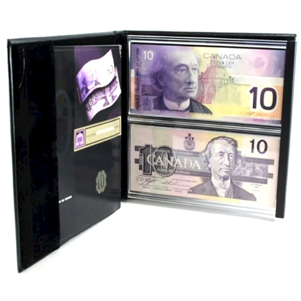 2001 $10 Lasting Impressions Matching Serial Number Banknote Set