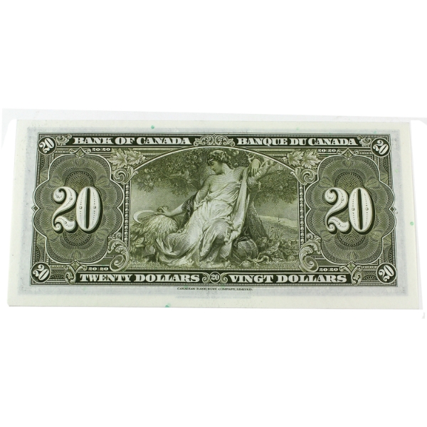 BC-25c 1937 $20 UNC or Better, Coyne-Towers SN: H/E9548822