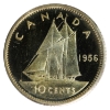 Image 2 : 10-cent 1956 ICCS PL66 UHC