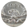 Image 4 : 25-cent 1936 Dot ICCS EF45. Almost full white coin