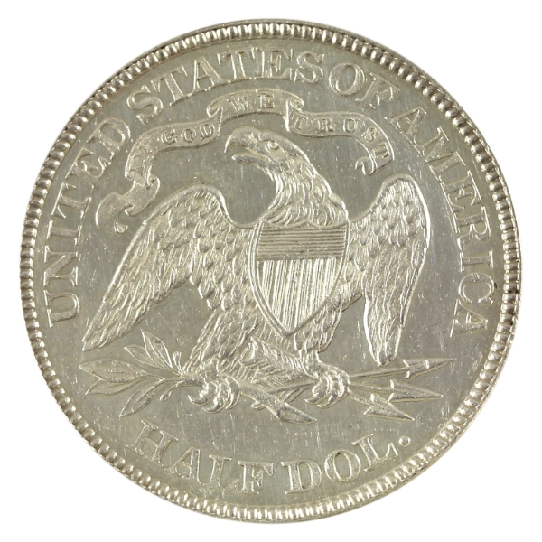 USA Silver 1891 Seated Liberty Half Dollar PR (Impaired)