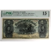 Image 1 : DC-13a 1898 $1 PMG F15 Various-Courtney Series A-D, ONEs Inward SN: B104159 pp D (PVC)